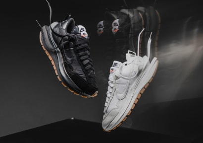 Nike x sacai Vapor Waffle Black Gum Sail Gum