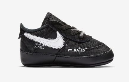 De OFF-WHITE x Nike Air Force 1 Low krijgt ook kindermaten