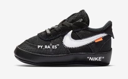 De OFF-WHITE x Nike Air Force 1 Low krijgt ook kindermaten