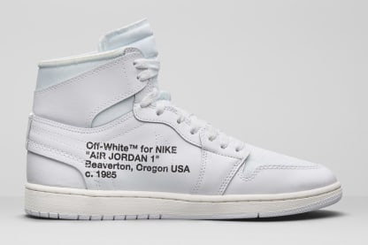 De Off-White x Air Jordan 1 ‘White’ Heeft Een Releasedatum