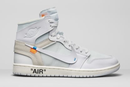 De Off-White x Air Jordan 1 ‘White’ Heeft Een Releasedatum