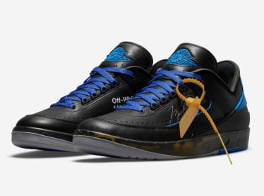 Off White x Air Jordan 2 Retro Low SP Black Foto 1