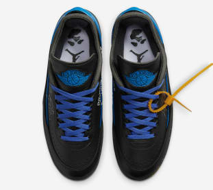 Off White x Air Jordan 2 Retro Low SP Black Foto 4