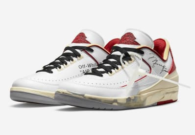 Off White x Air Jordan 2 Retro Low SP White Foto 1