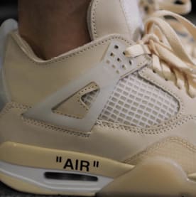 De releasedatum van de Off-White x Air Jordan 4 "Sail" is bekend