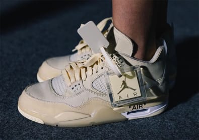 De releasedatum van de Off-White x Air Jordan 4 "Sail" is bekend