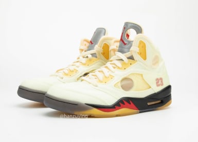 Jordan en Off-White komen met een nieuwe Air Jordan 5 collab