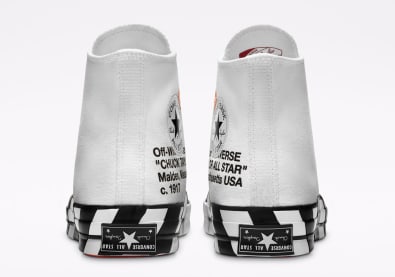 De Off-White x Converse Chuck 70 krijgt binnenkort een restock