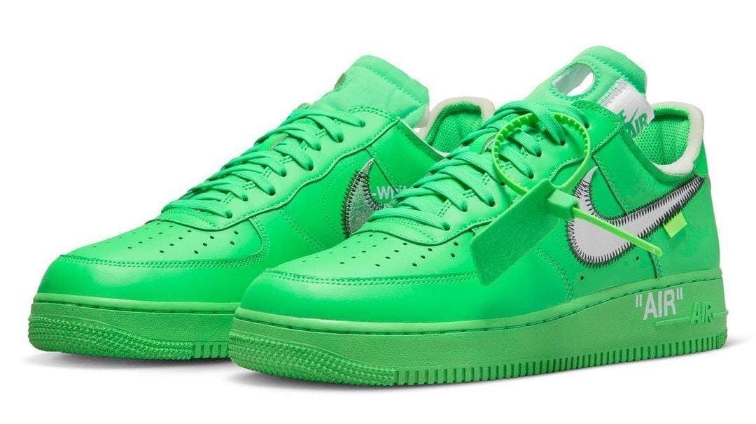 light green nike air force