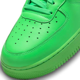 Off White x Nike Air Force 1 Low Light Green Spark Foto 5