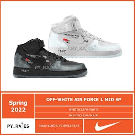Off White x Nike Air Force 1 Mid Foto 2
