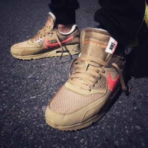 First Look: Off-White x Nike Air Max 90 "Desert Ore"