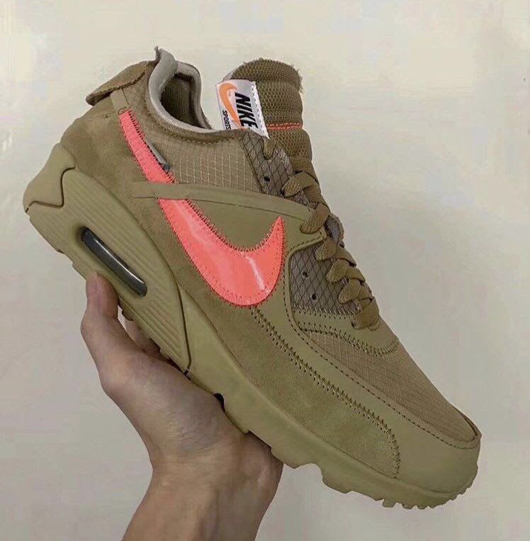 First Look: Off-White x Nike Air Max 90 "Desert Ore"