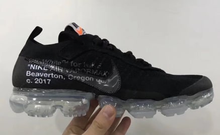 Nieuwe beelden van de Off-White x Nike Air VaporMax Black 2018