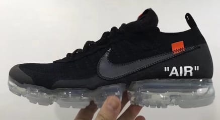 Nieuwe beelden van de Off-White x Nike Air VaporMax Black 2018