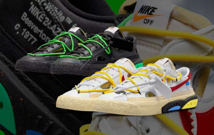 De Off White x Nike Blazer Low