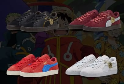 One Piece x Puma Suede Sneakers