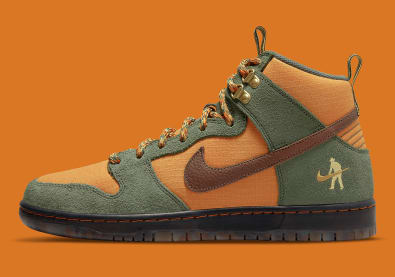 PASSPORT x Nike SB Dunk High Workboot Foto 3