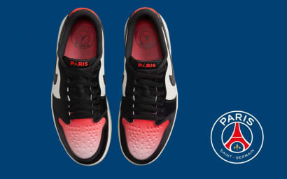 Paris Saint Germain x Air Jordan 1 Retro Low OG Sail Off Noir