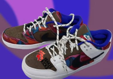 Deze zomer dropt er mogelijk een nieuwe Parra x Nike SB Dunk Low