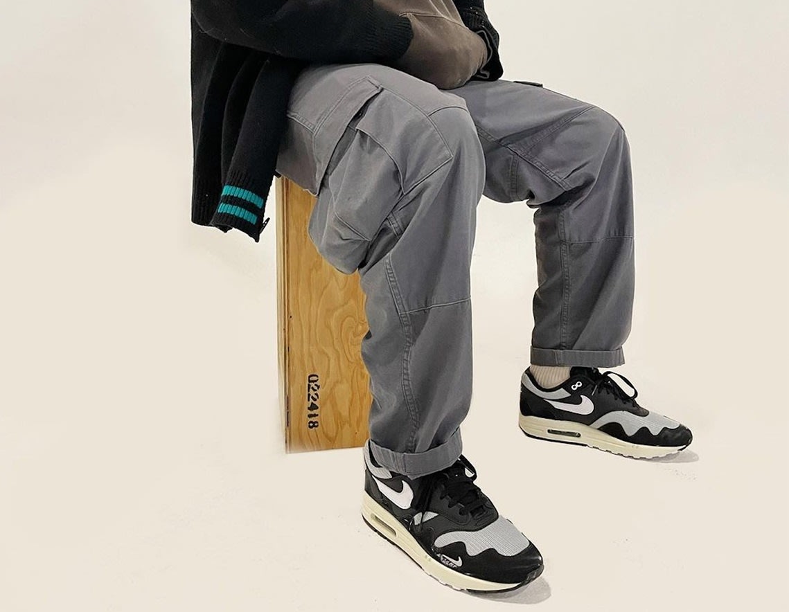 Patta x Nike Air Max 1 Black Foto 3