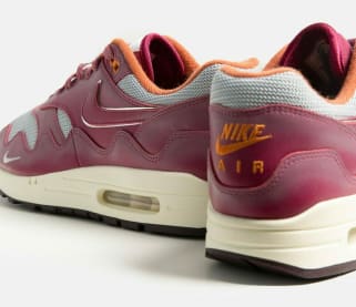 Patta x Nike Air Max 1 Rush Maroon Foto 6