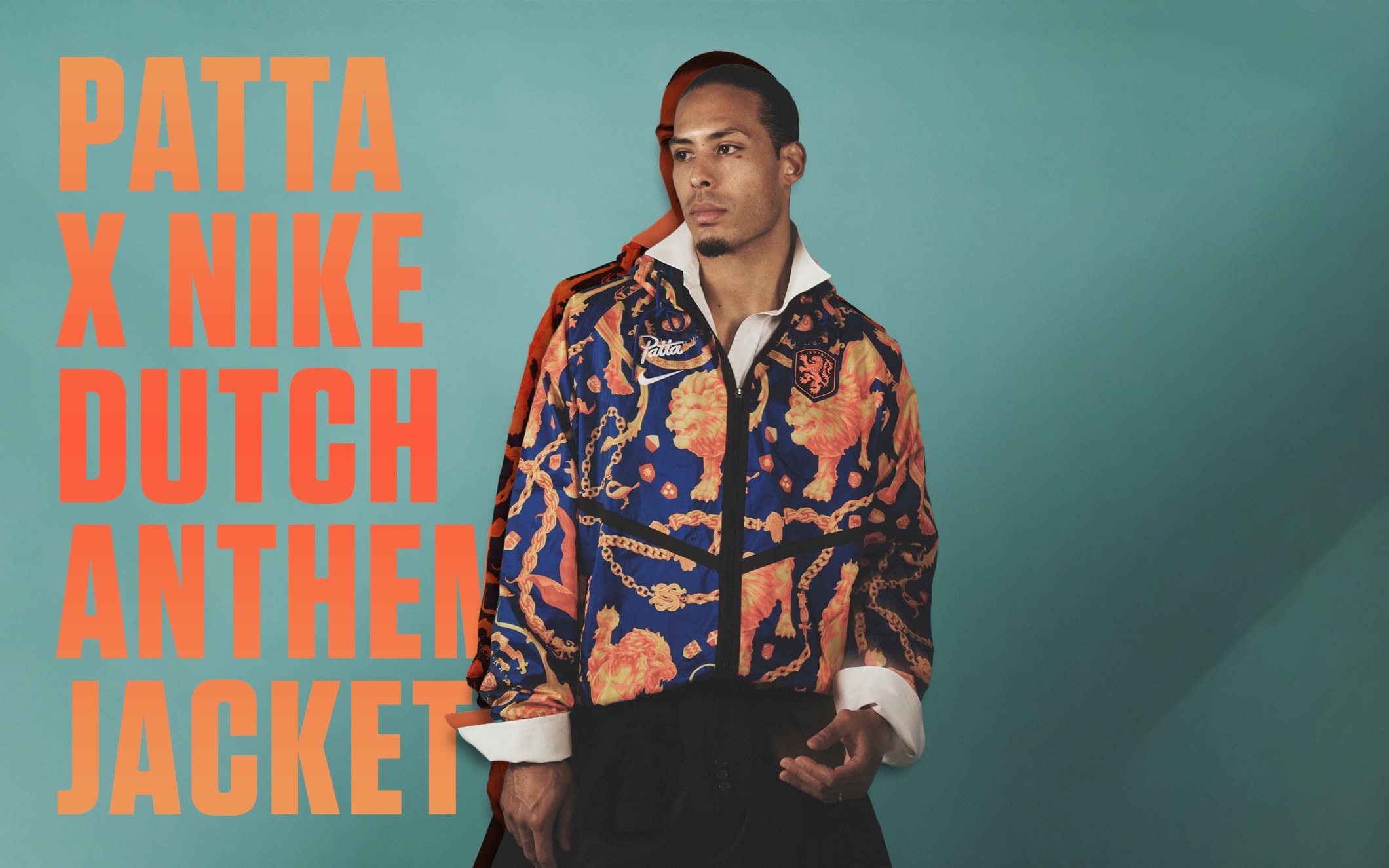 Virgil van Dijk toont Patta x Nike x Dutch Anthem… | Sneaker Squad