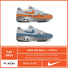 Patta en Nike komen deze Herfst met nieuwe Air Max 1 collab