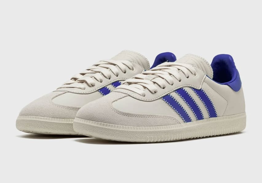 Pharrell Williams Humanrace x Adidas Samba Blue