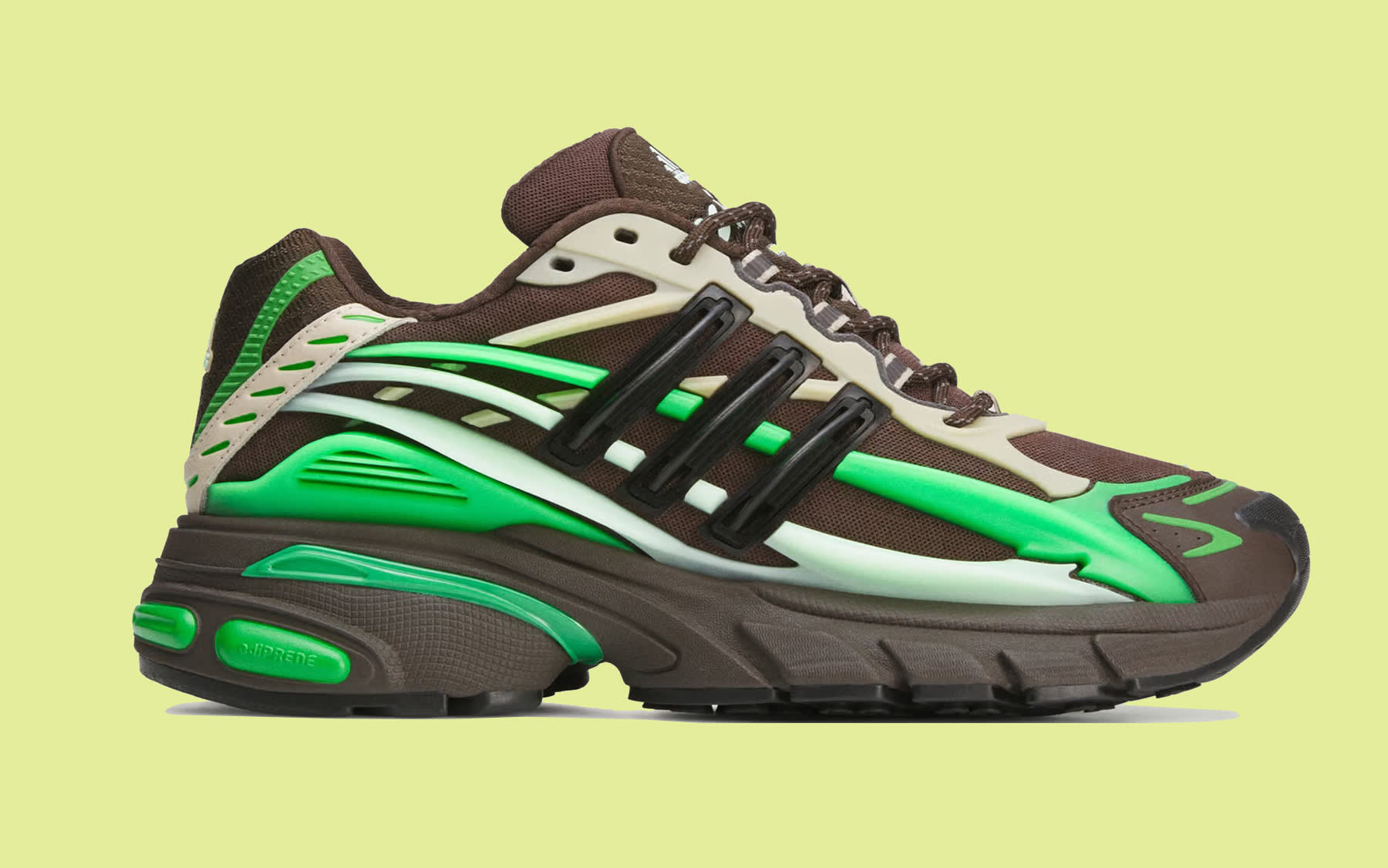 Pharrell Williams x Adidas Adistar Jellyfish Dark Brown Frozen Green