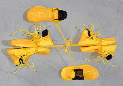 Adidas en Pharrell droppen Zaterdag deze Adidas NMD Human Race "Yellow"