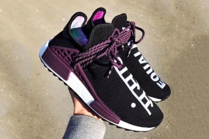 Pharrell x adidas NMD Hu Trail Holi Deepest Purple