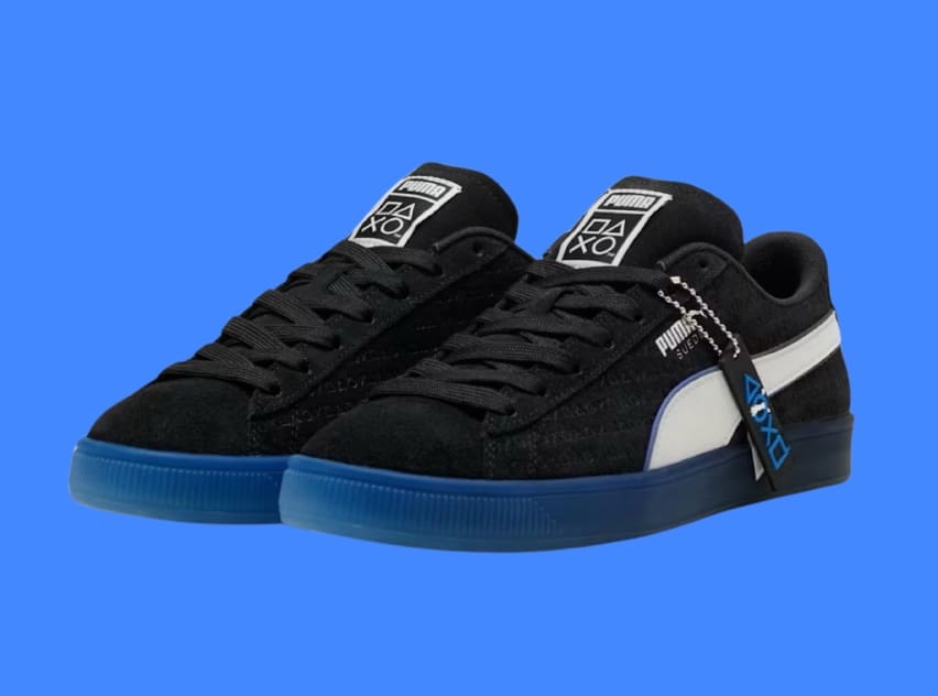 Play Station x Puma Suede Black Foto 1