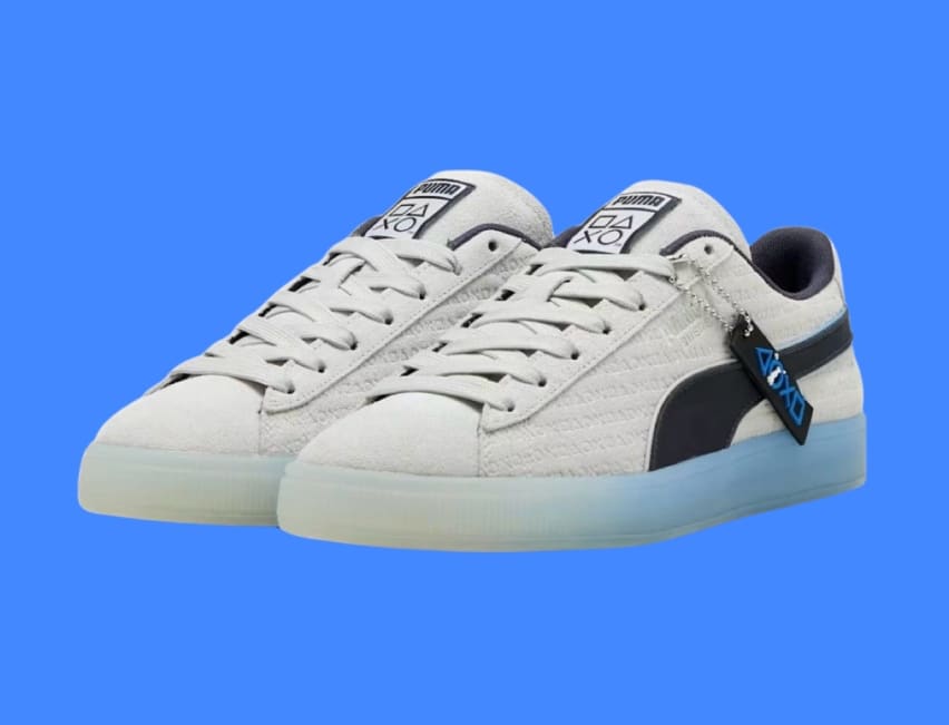 Play Station x Puma Suede Glacial Grey Foto 1