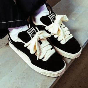 Pleasures x Puma Suede XL Black Frosted Ivory Foto 1