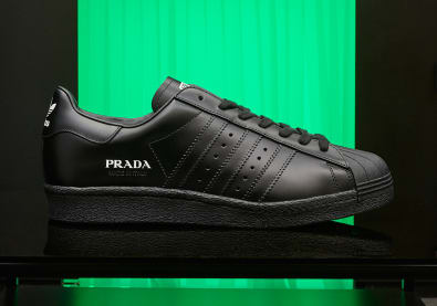 Prada en Adidas komen deze maand met drie Superstar releases