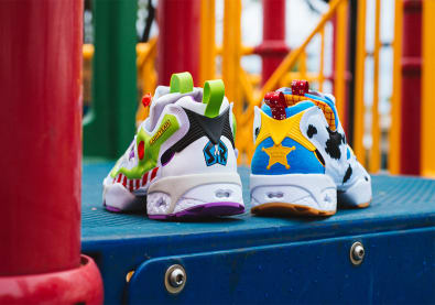 BAIT slaat de handen ineen met Pixar's Toy Story en Reebok