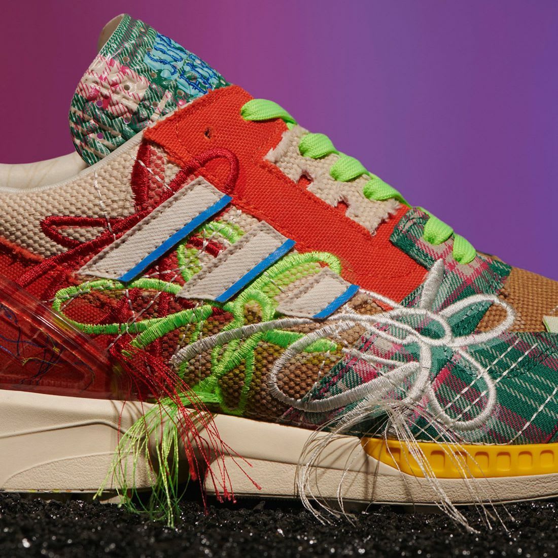 SEAN WOTHERSPOON X ADIDAS ZX 8000 SUPER EARTH FOTO 3