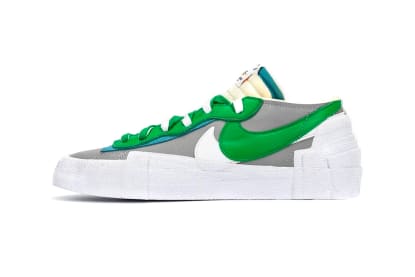 Sacai Nike Blazer Low Classic Green Foto 1