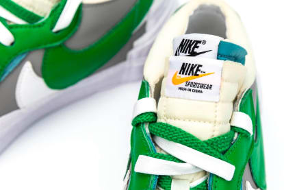 Sacai Nike Blazer Low Classic Green Foto 5