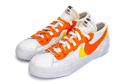 Sacai Nike Blazer Low Magma Orange Foto 2