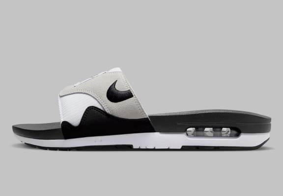 Nike Air Max 1 Slide "Black White"