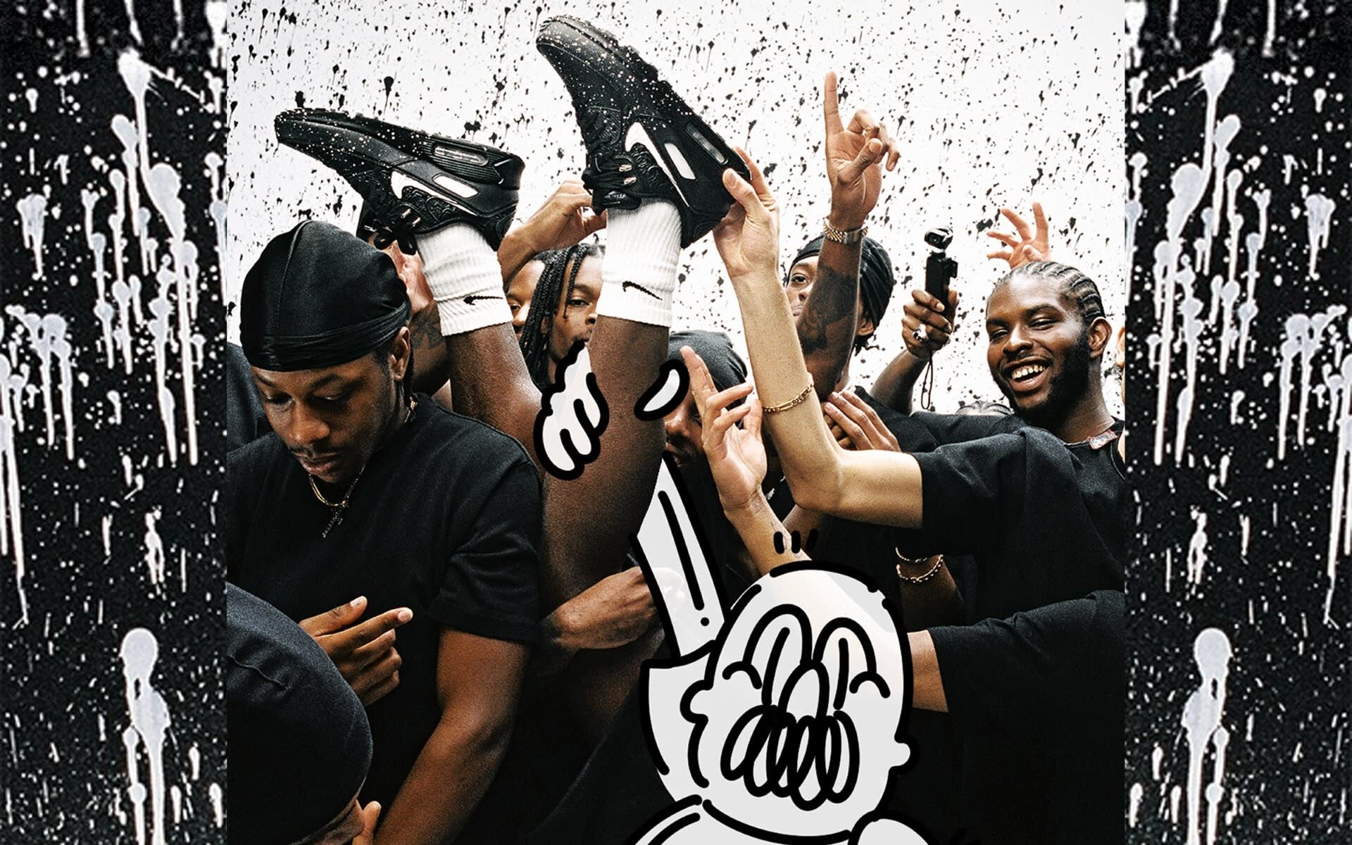 Slawn x Nike Air Max 90 sneakers foto 1