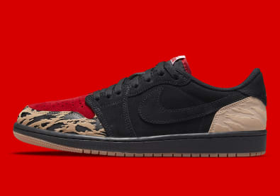 Sole Fly x Air Jordan 1 Low Carnivore Foto 3