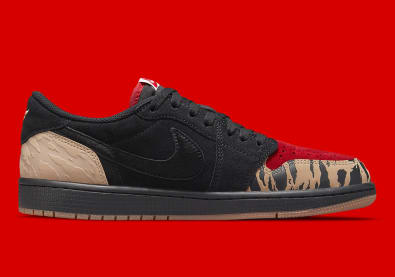 Sole Fly x Air Jordan 1 Low Carnivore Foto 4