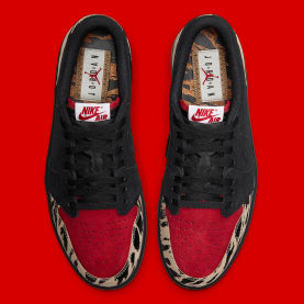 Sole Fly x Air Jordan 1 Low Carnivore Foto 5