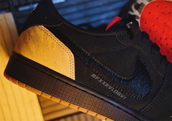 Sole Fly x Air Jordan 1 Low Foto 5