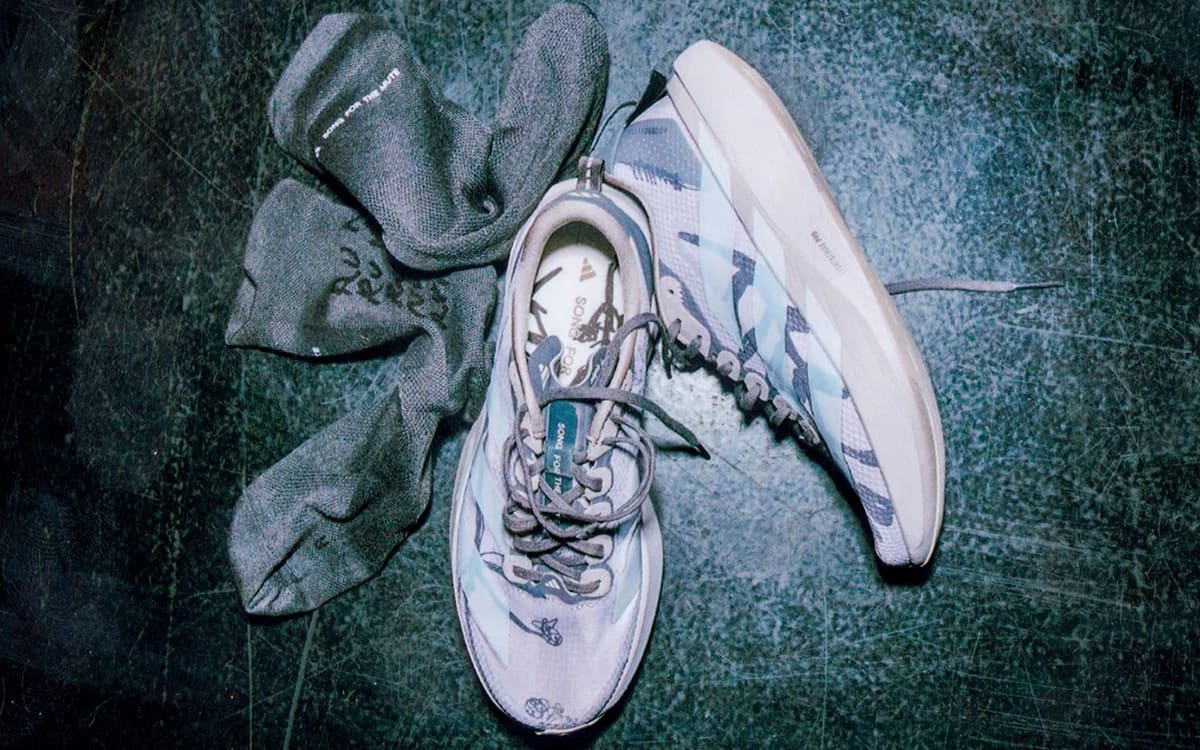 Song for the Mute x Adidas Adizero Evo SL Dove Grey FOTO 1