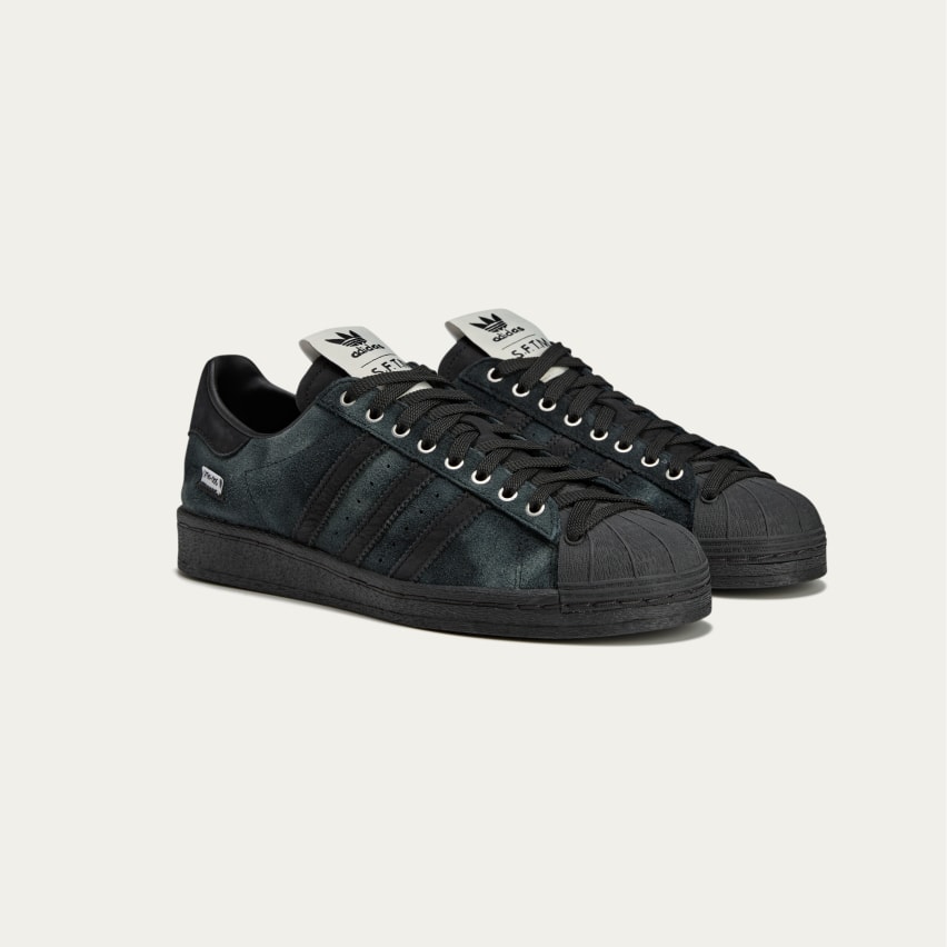 Song for the Mute x Adidas Superstar 82 Black Foto 3