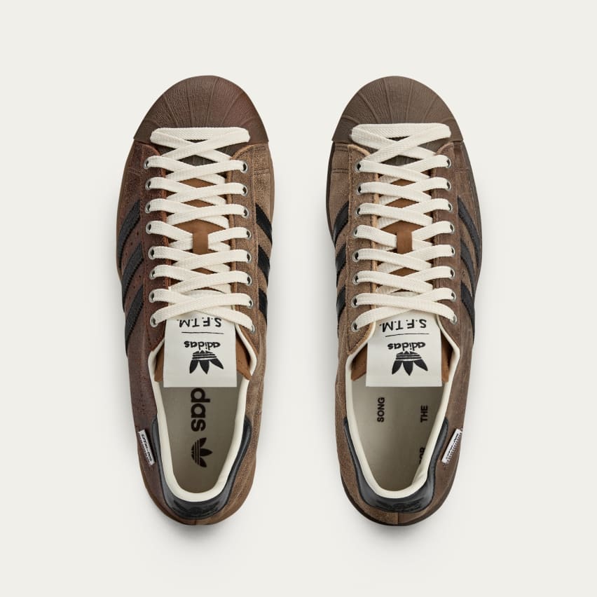 Song for the Mute x Adidas Superstar Brown Foto 2